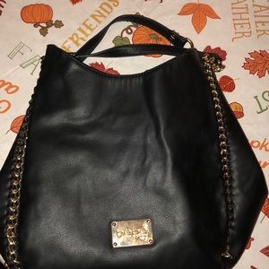 BEBE Collette Triple entry shoulder handbag